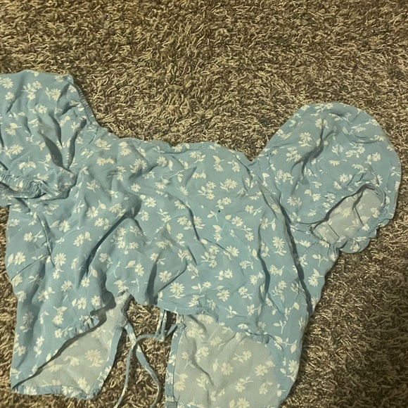 Pacsun tie up crop top size xs - Picture 3 of 4